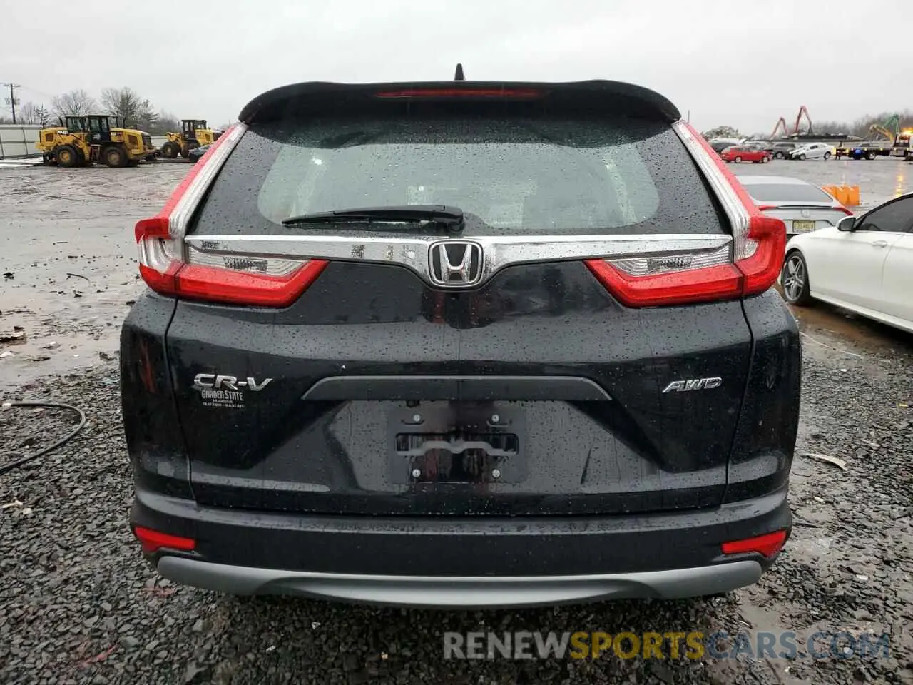 6 fotografías del automóvil dañado 5J6RW6H31KL004870 HONDA CRV 2019
