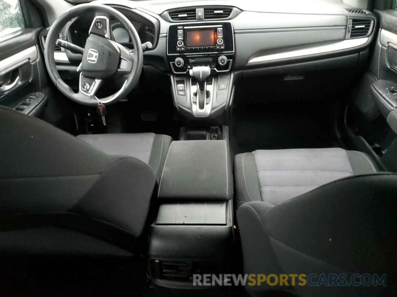 8 fotografías del automóvil dañado 5J6RW6H31KL004870 HONDA CRV 2019