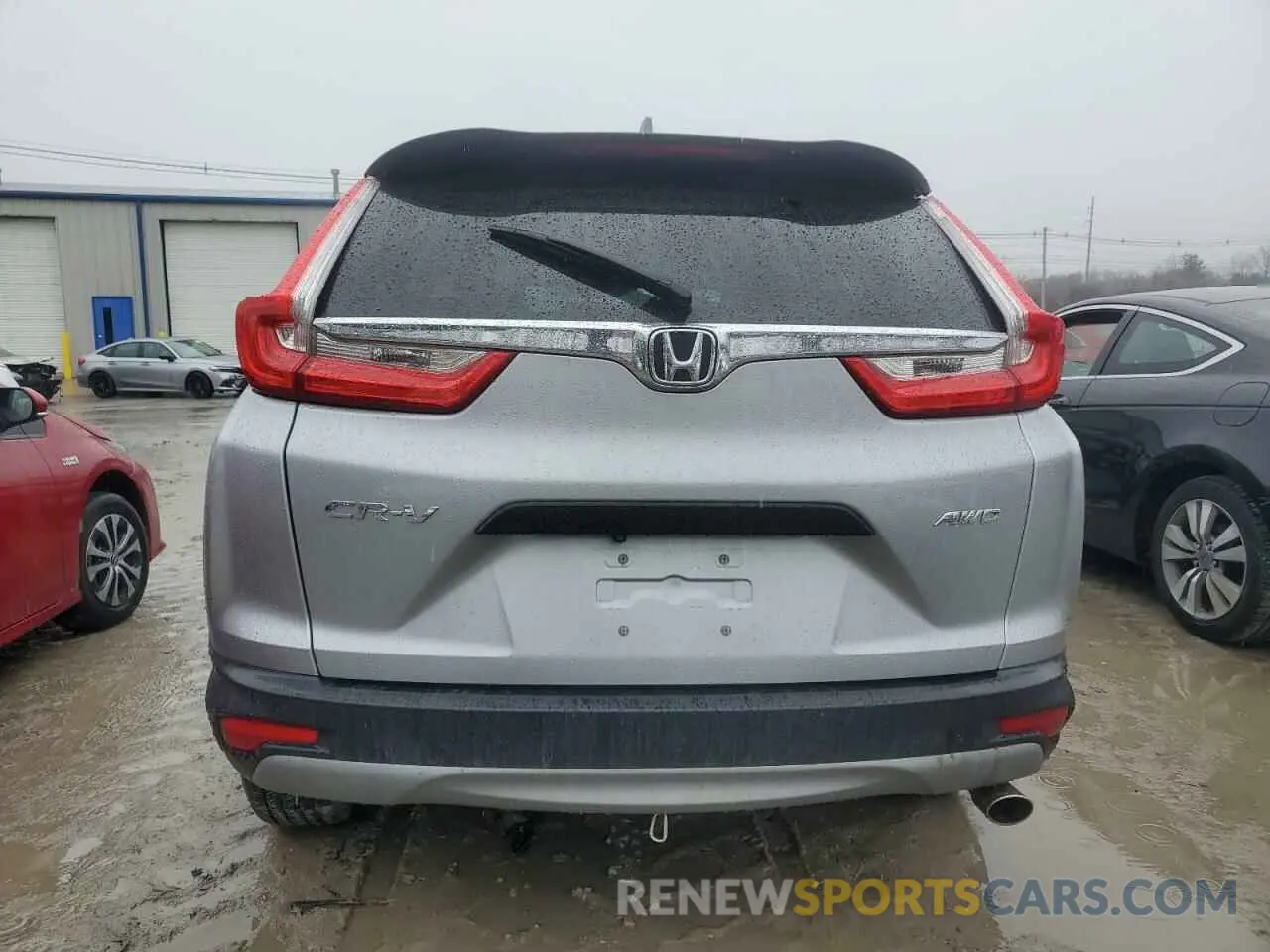 6 fotografías del automóvil dañado 5J6RW6H35KL002538 HONDA CRV 2019