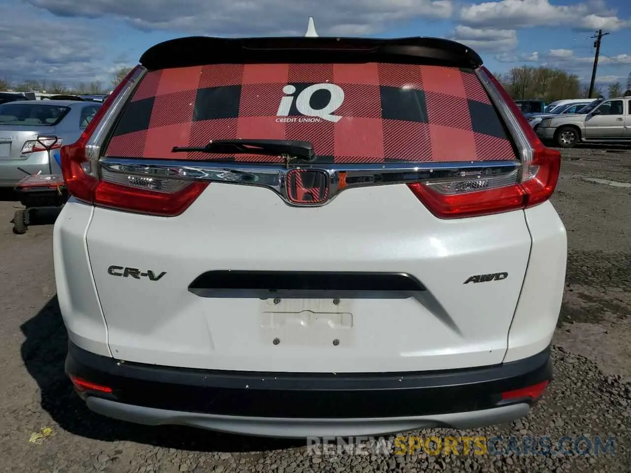 6 fotografías del automóvil dañado 5J6RW6H35KL004807 HONDA CRV 2019
