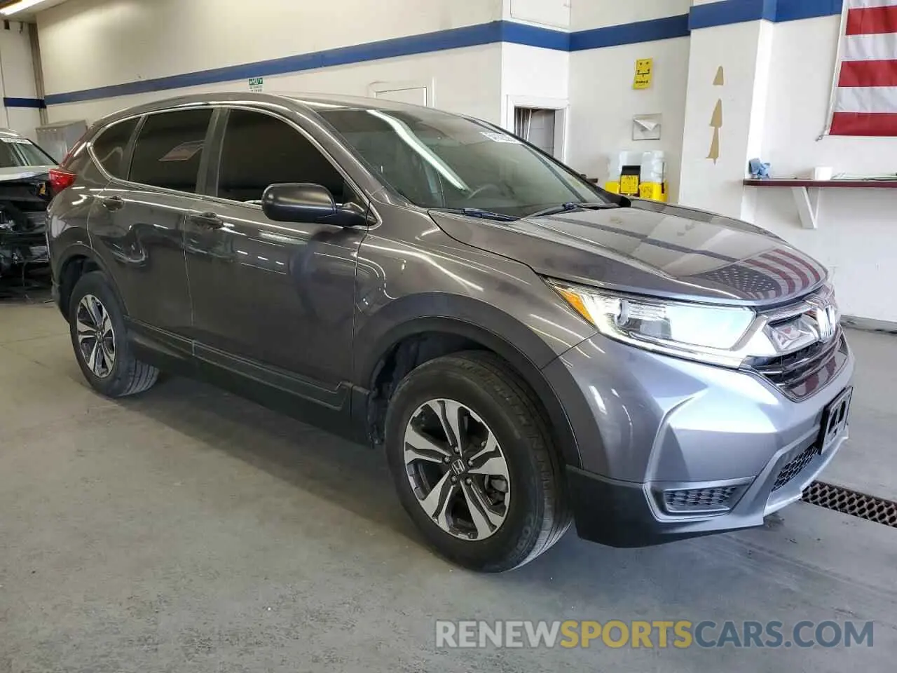 4 fotografías del automóvil dañado 5J6RW6H38KL001299 HONDA CRV 2019