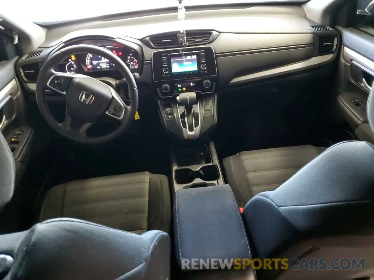 8 fotografías del automóvil dañado 5J6RW6H38KL001299 HONDA CRV 2019