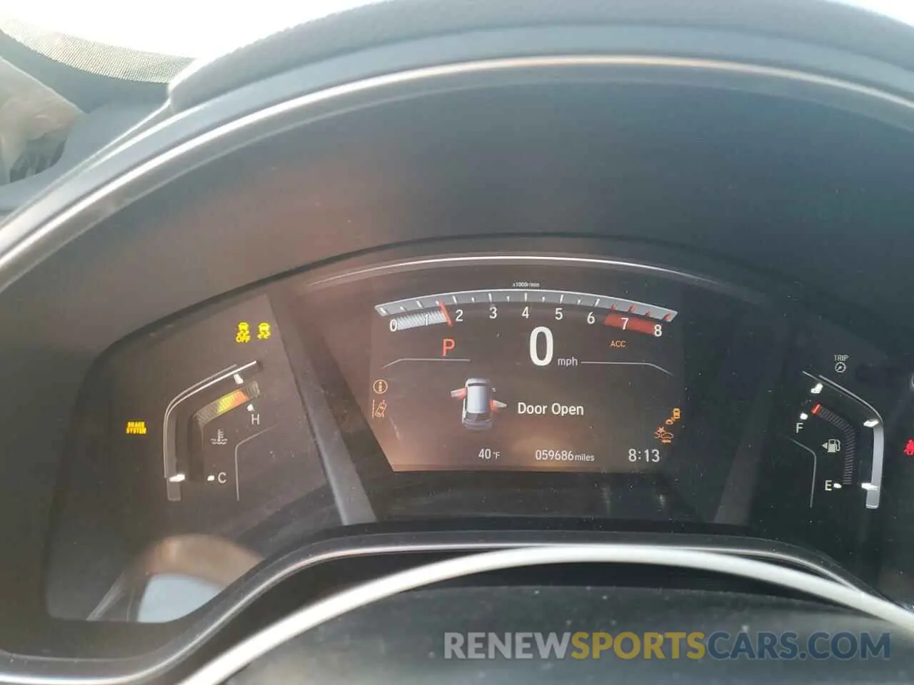 9 fotografías del automóvil dañado 7FARW1H50KE017482 HONDA CRV 2019