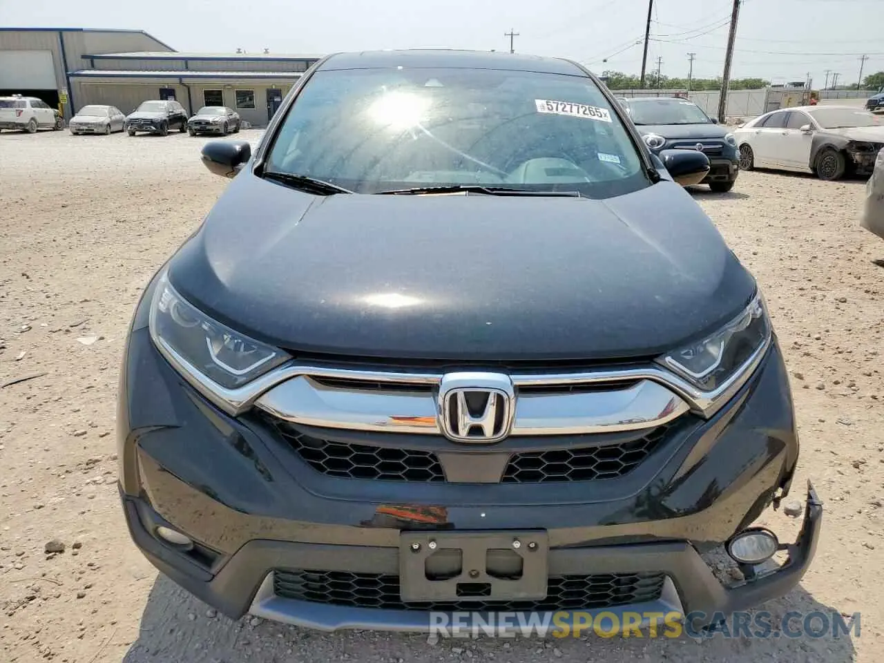 5 fotografías del automóvil dañado 7FARW1H52KE039158 HONDA CRV 2019