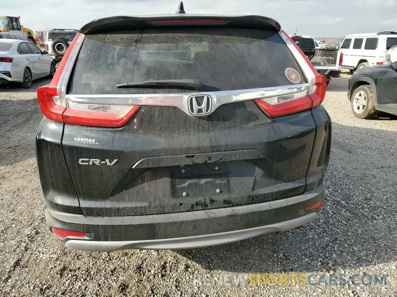 6 fotografías del automóvil dañado 7FARW1H53KE029478 HONDA CRV 2019