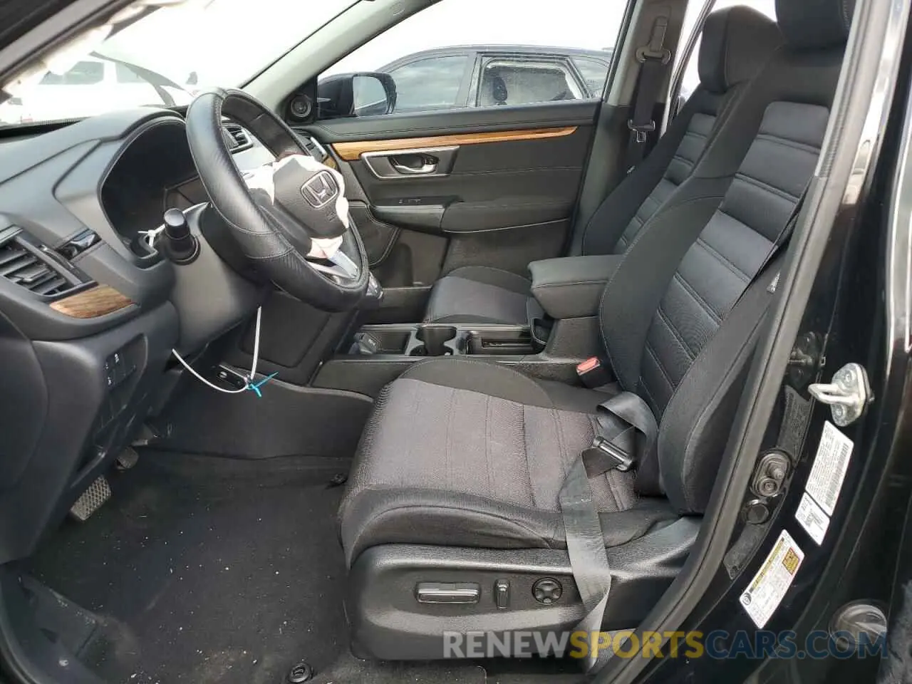 7 fotografías del automóvil dañado 7FARW1H53KE029478 HONDA CRV 2019
