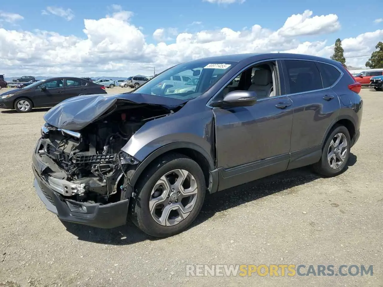 1 fotografías del automóvil dañado 7FARW1H55KE031376 HONDA CRV 2019