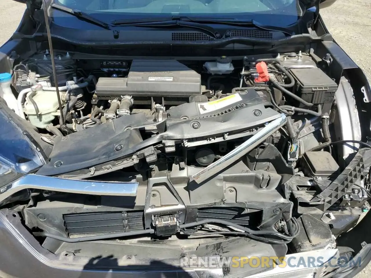 12 fotografías del automóvil dañado 7FARW1H55KE031376 HONDA CRV 2019