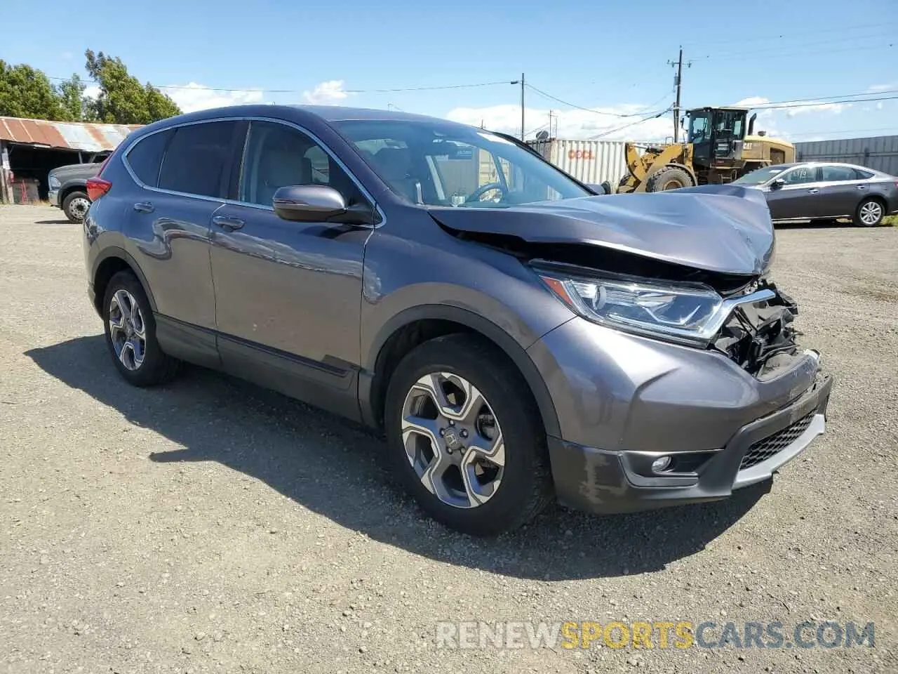 4 fotografías del automóvil dañado 7FARW1H55KE031376 HONDA CRV 2019