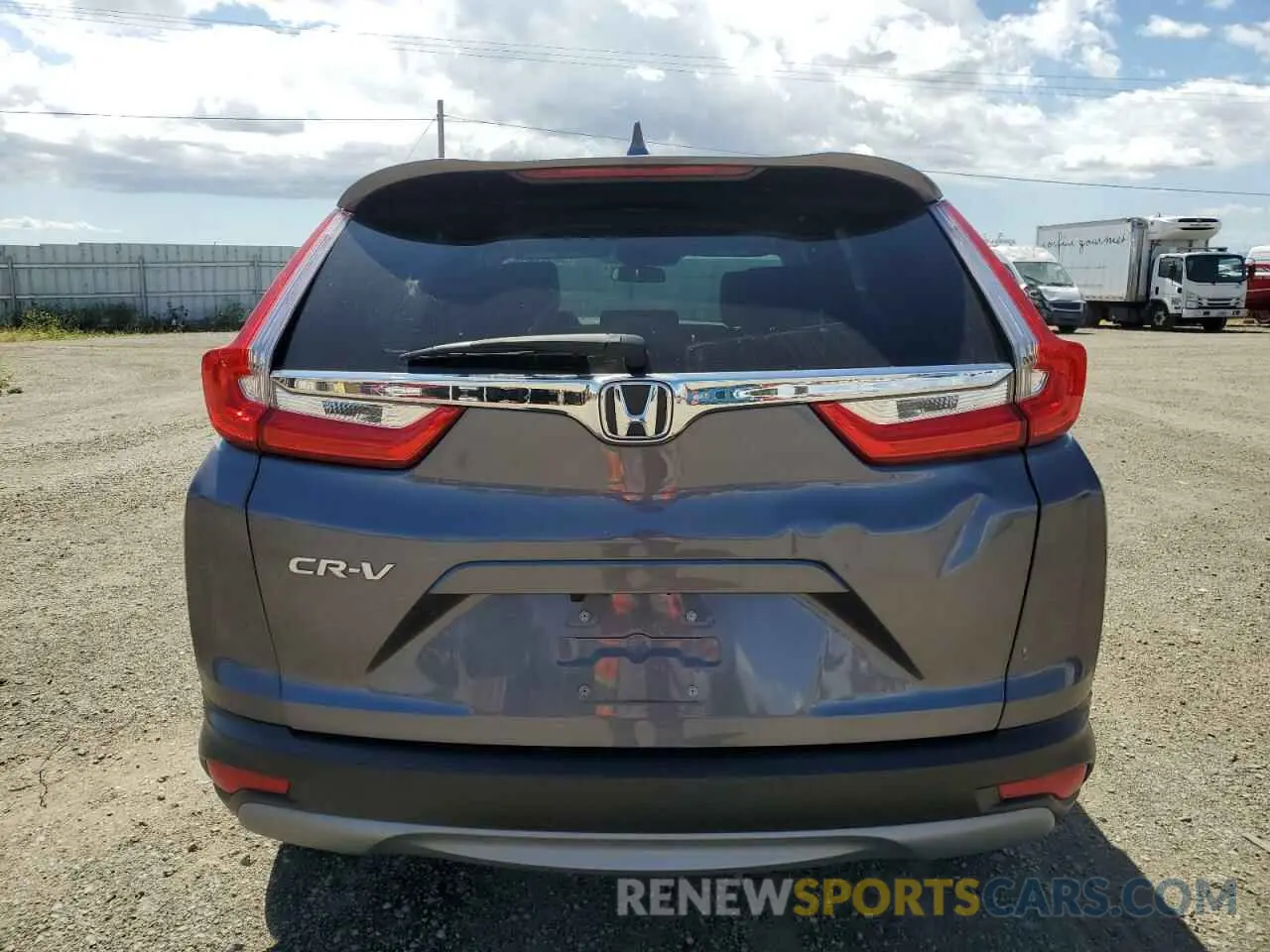 6 fotografías del automóvil dañado 7FARW1H55KE031376 HONDA CRV 2019