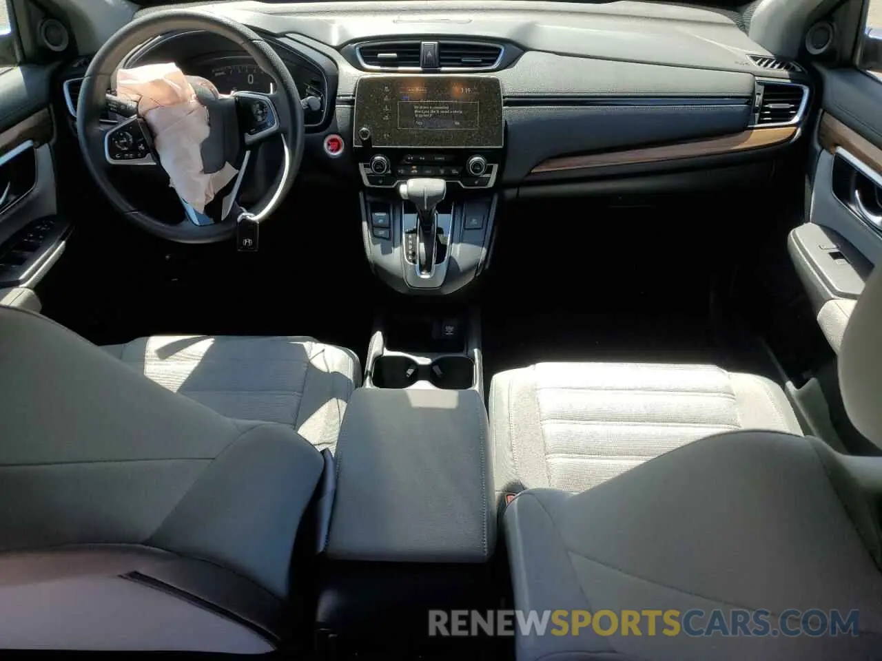 8 fotografías del automóvil dañado 7FARW1H55KE031376 HONDA CRV 2019