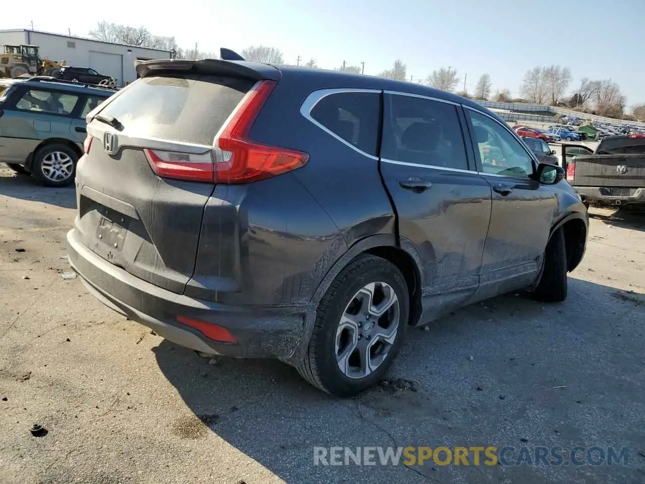 3 fotografías del automóvil dañado 7FARW1H57KE005121 HONDA CRV 2019