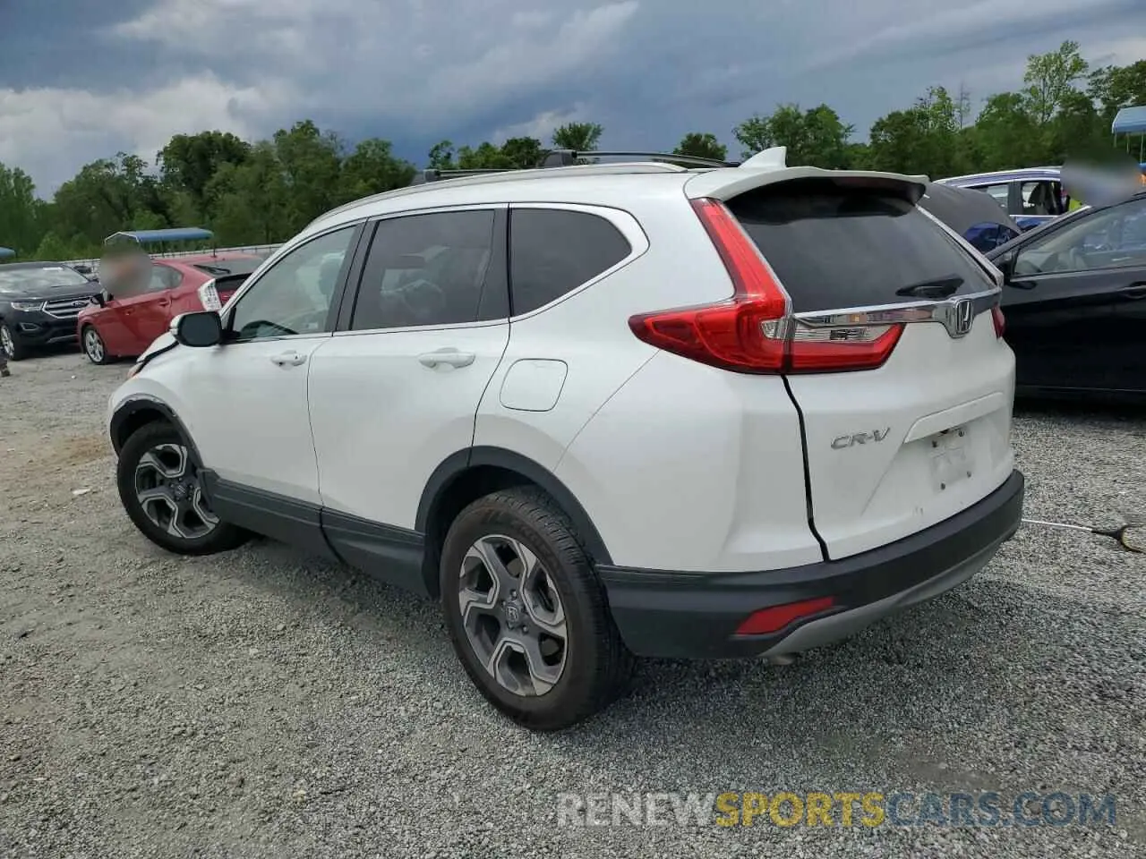 2 fotografías del automóvil dañado 7FARW1H59KE018694 HONDA CRV 2019
