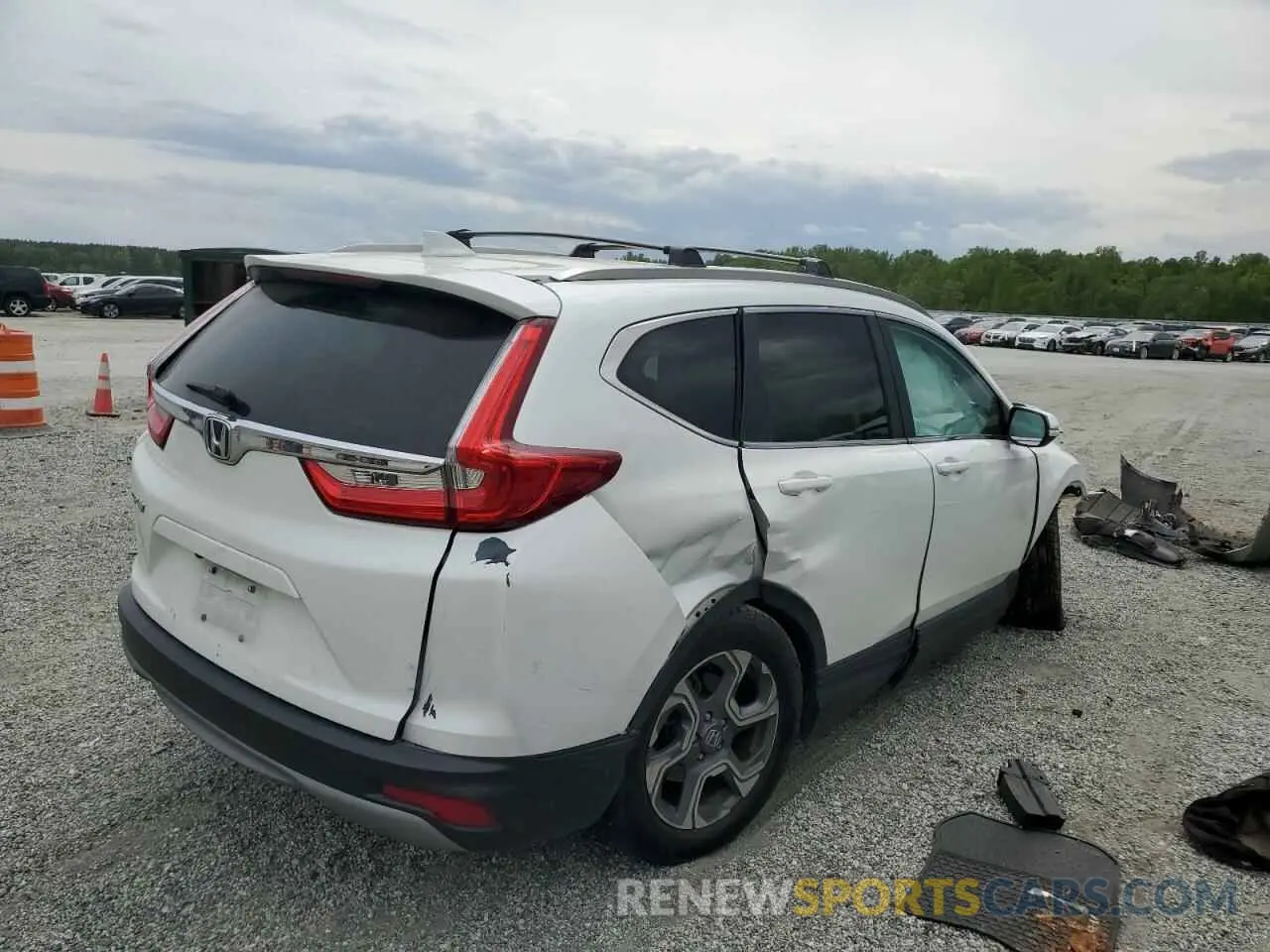 3 fotografías del automóvil dañado 7FARW1H59KE018694 HONDA CRV 2019