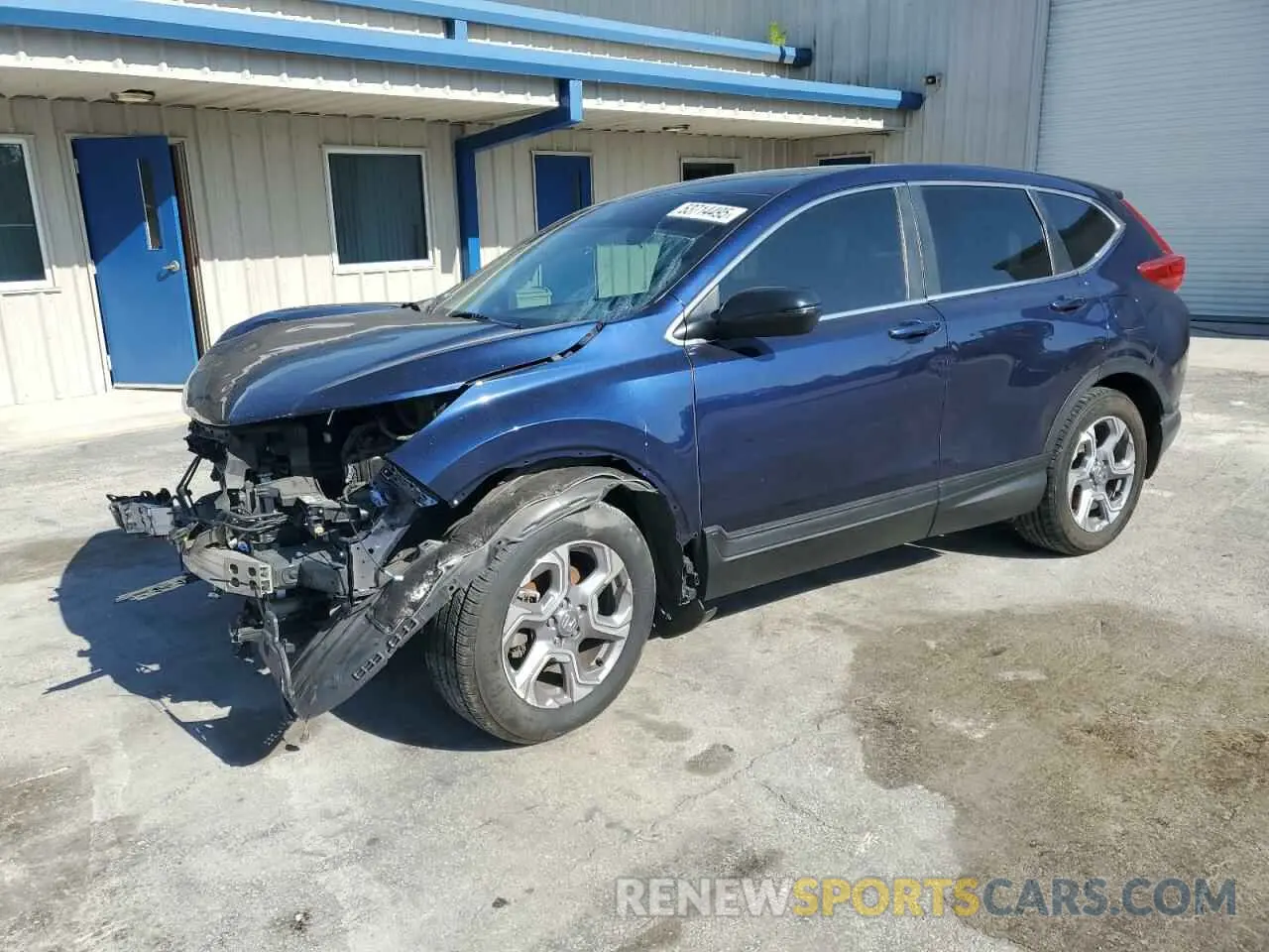 1 fotografías del automóvil dañado 7FARW1H59KE035138 HONDA CRV 2019