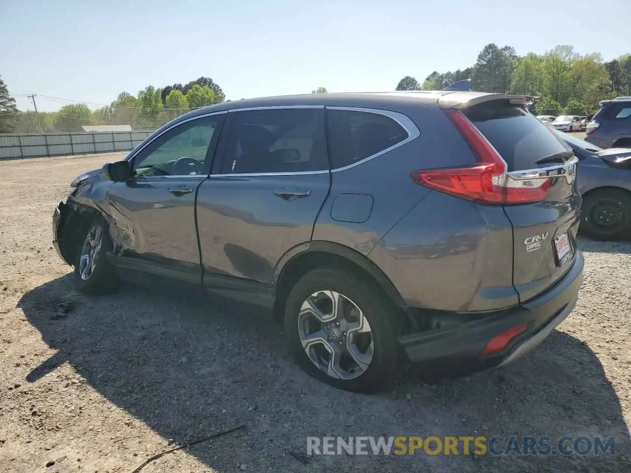 2 fotografías del automóvil dañado 7FARW1H5XKE019448 HONDA CRV 2019