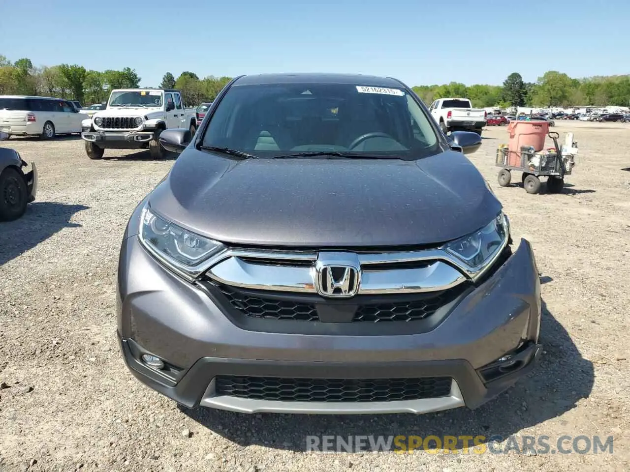5 fotografías del automóvil dañado 7FARW1H5XKE019448 HONDA CRV 2019