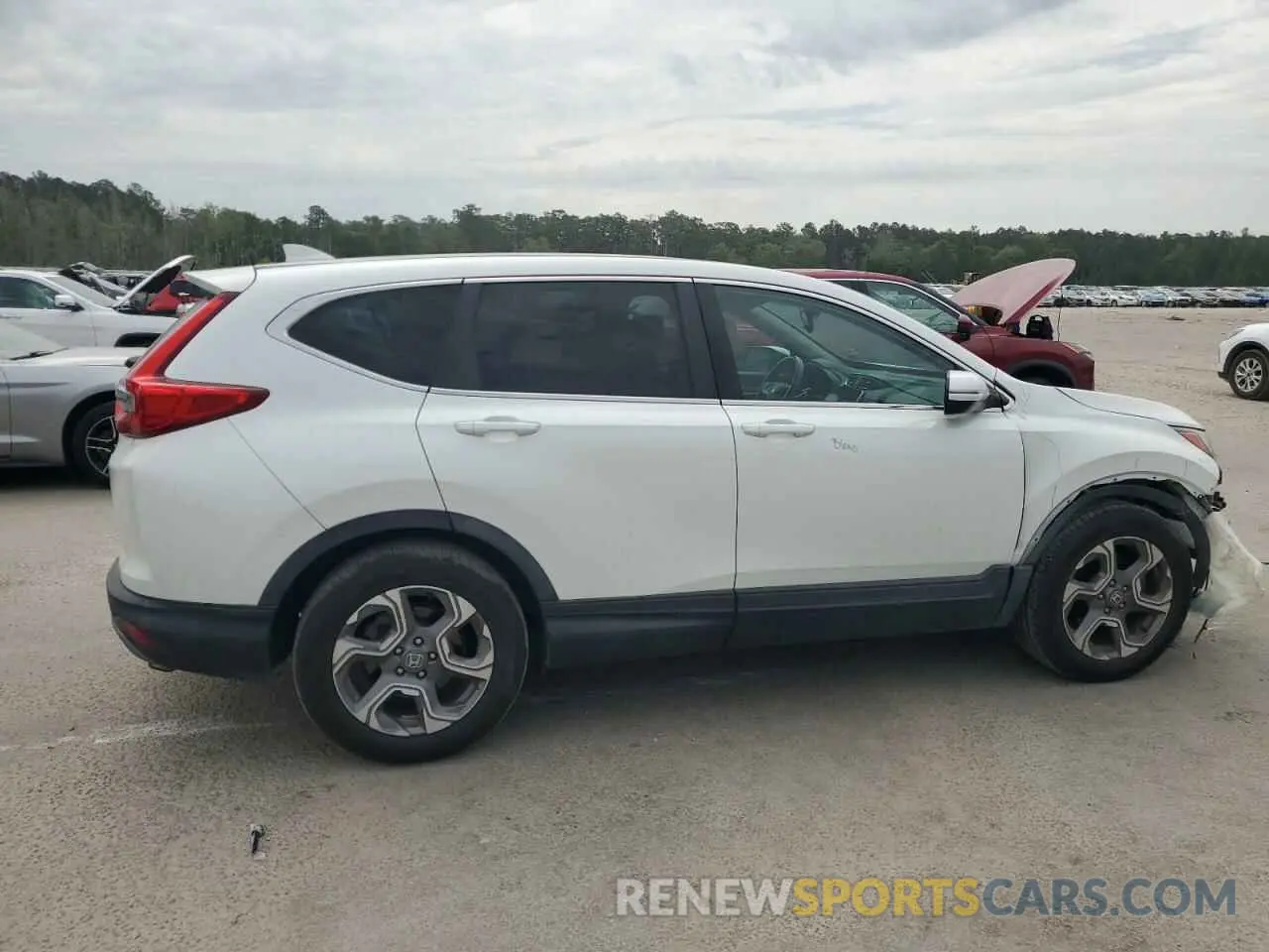 3 fotografías del automóvil dañado 7FARW1H85KE020209 HONDA CRV 2019