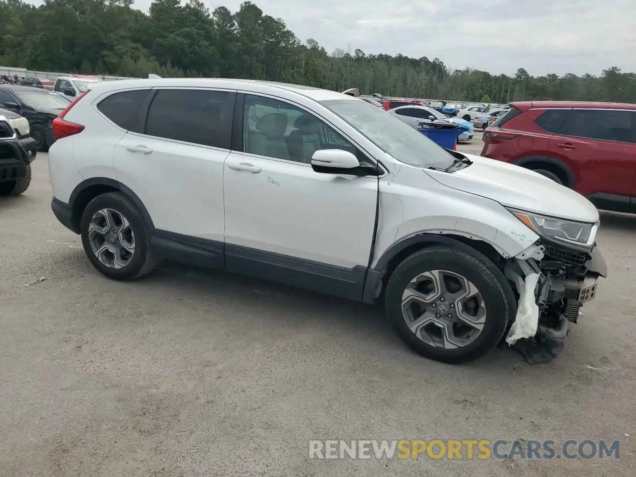 4 fotografías del automóvil dañado 7FARW1H85KE020209 HONDA CRV 2019