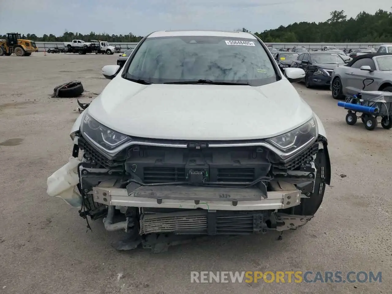5 fotografías del automóvil dañado 7FARW1H85KE020209 HONDA CRV 2019