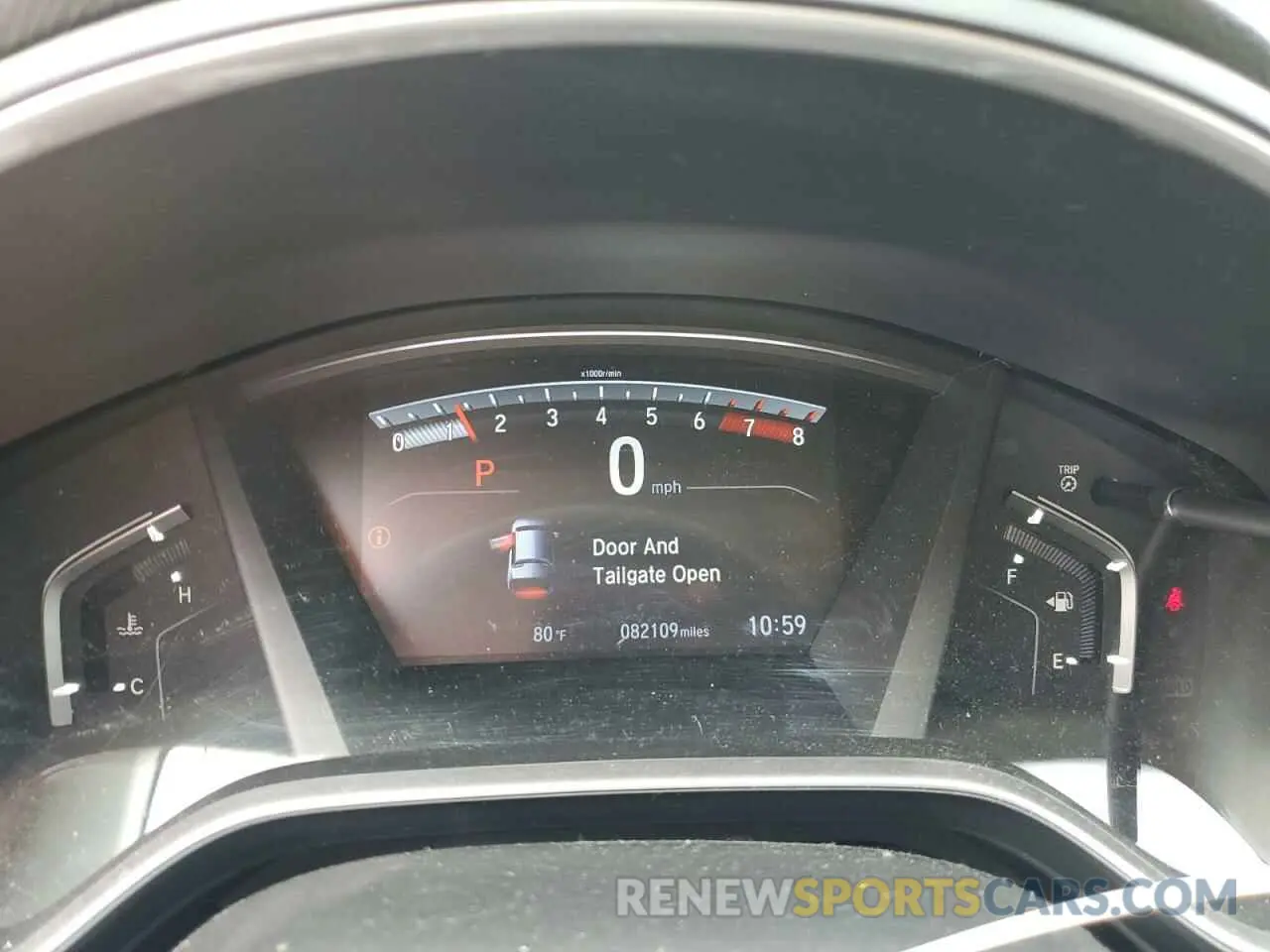 9 fotografías del automóvil dañado 7FARW1H85KE020209 HONDA CRV 2019