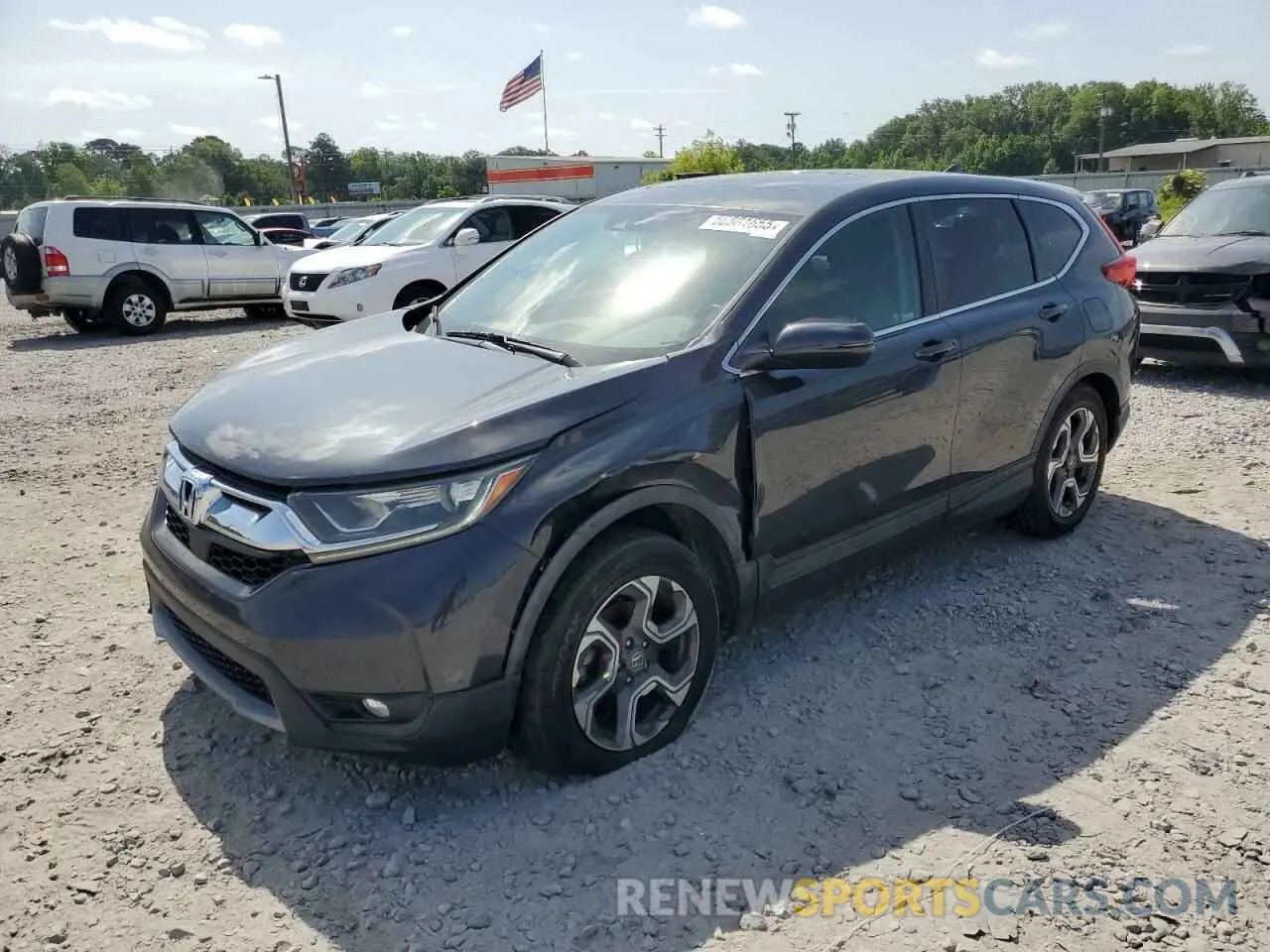 1 fotografías del automóvil dañado 7FARW1H87KE003508 HONDA CRV 2019