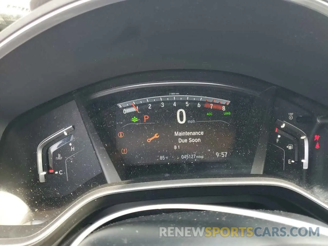 9 fotografías del automóvil dañado 7FARW1H87KE003508 HONDA CRV 2019