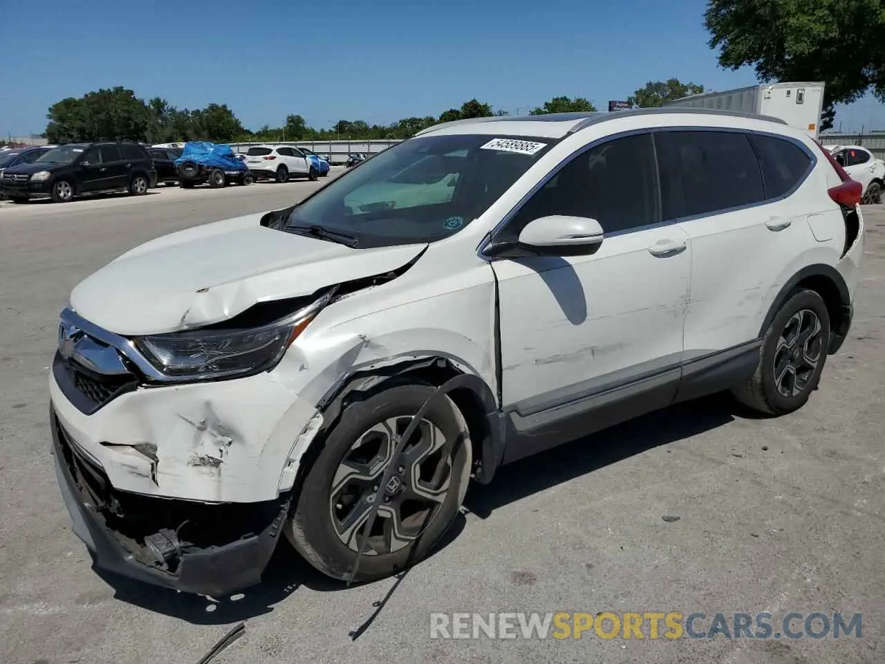 1 fotografías del automóvil dañado 7FARW1H94KE007945 HONDA CRV 2019
