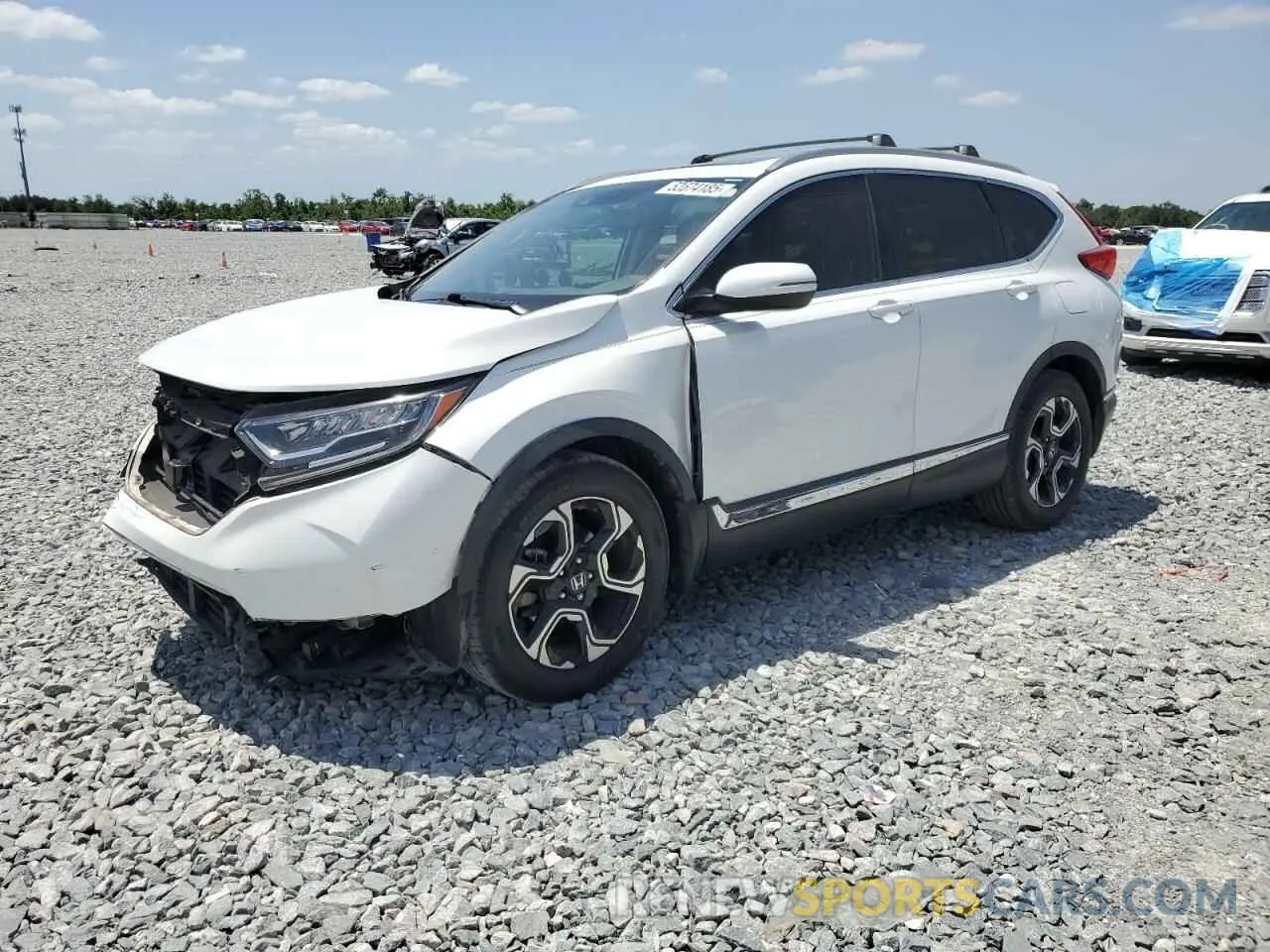 1 fotografías del automóvil dañado 7FARW1H9XKE005200 HONDA CRV 2019