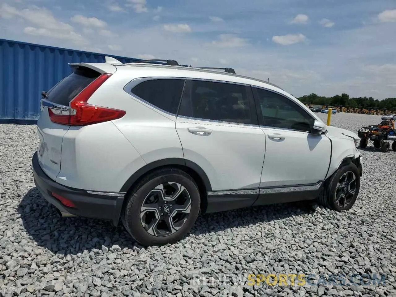 3 fotografías del automóvil dañado 7FARW1H9XKE005200 HONDA CRV 2019