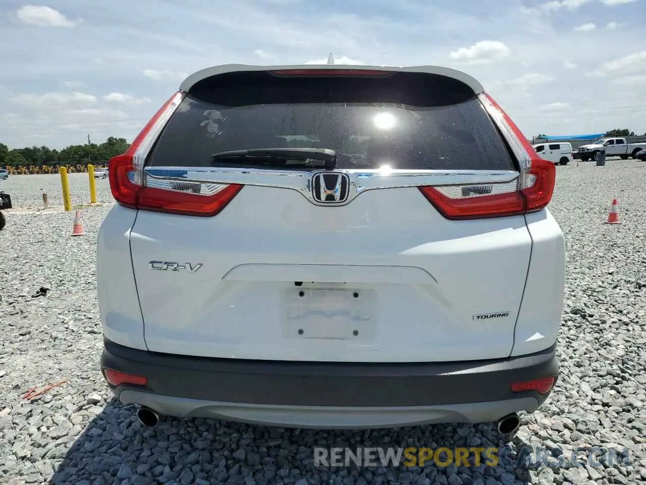 6 fotografías del automóvil dañado 7FARW1H9XKE005200 HONDA CRV 2019