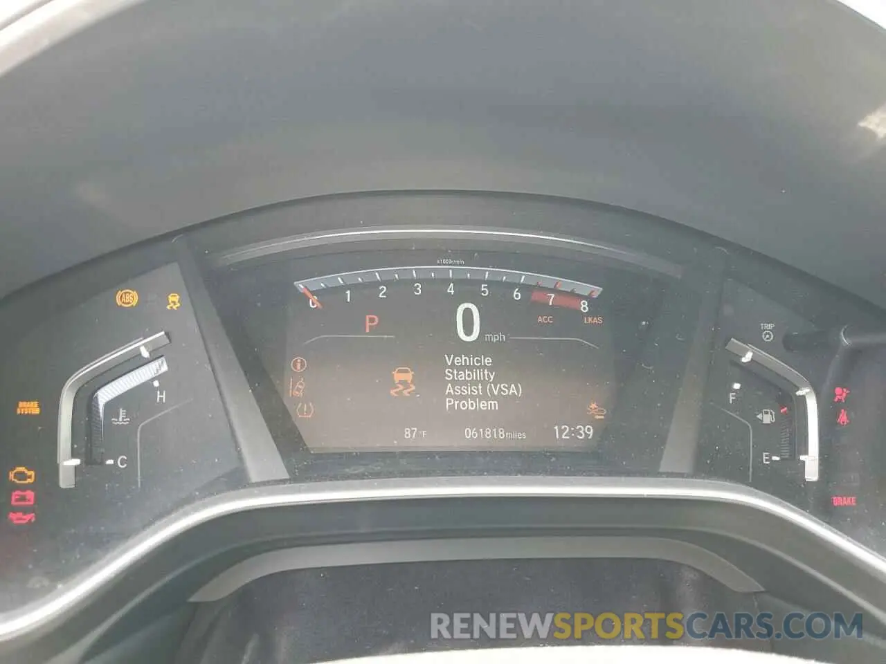 9 fotografías del automóvil dañado 7FARW1H9XKE005200 HONDA CRV 2019
