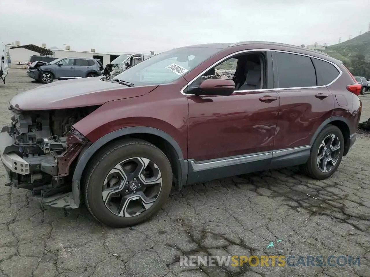 1 fotografías del automóvil dañado 7FARW1H9XKE014219 HONDA CRV 2019