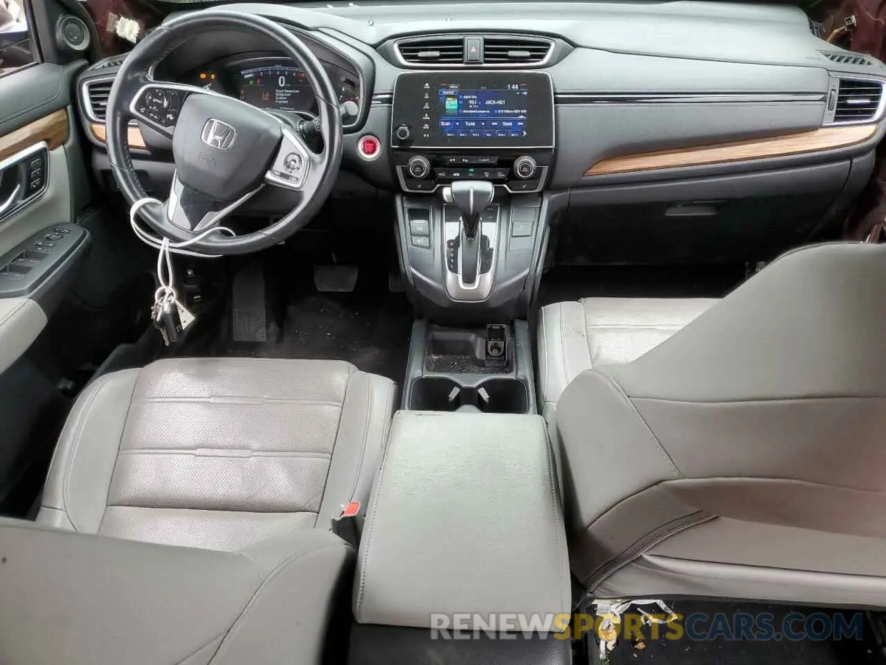 8 fotografías del automóvil dañado 7FARW1H9XKE014219 HONDA CRV 2019
