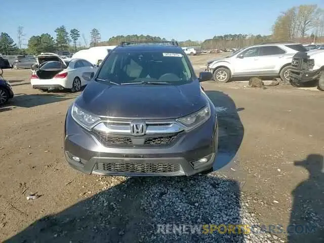 11 fotografías del automóvil dañado 7FARW2H50KE046406 HONDA CRV 2019