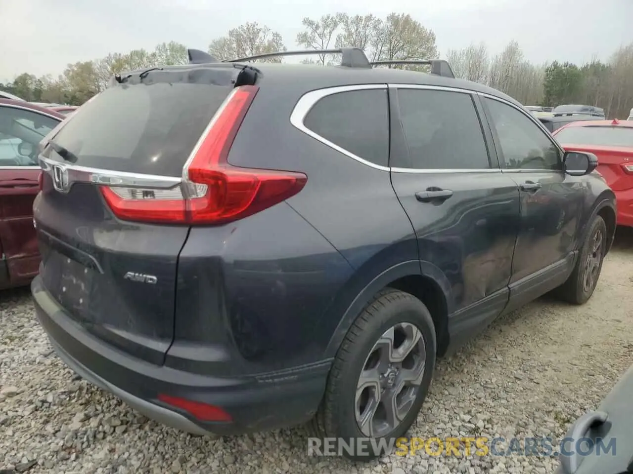 3 fotografías del automóvil dañado 7FARW2H50KE046406 HONDA CRV 2019