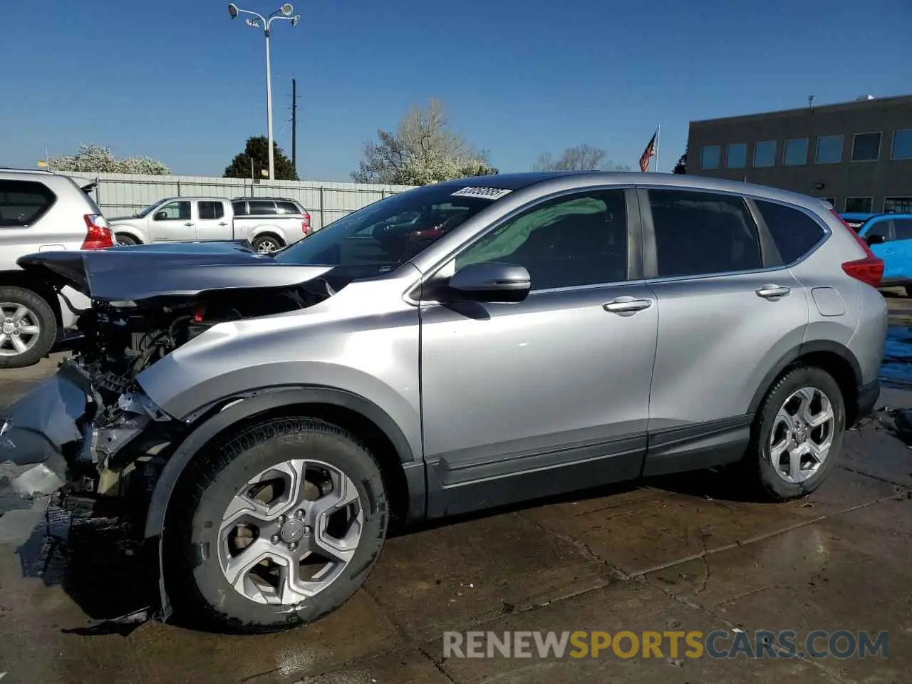 1 fotografías del automóvil dañado 7FARW2H51KE046155 HONDA CRV 2019