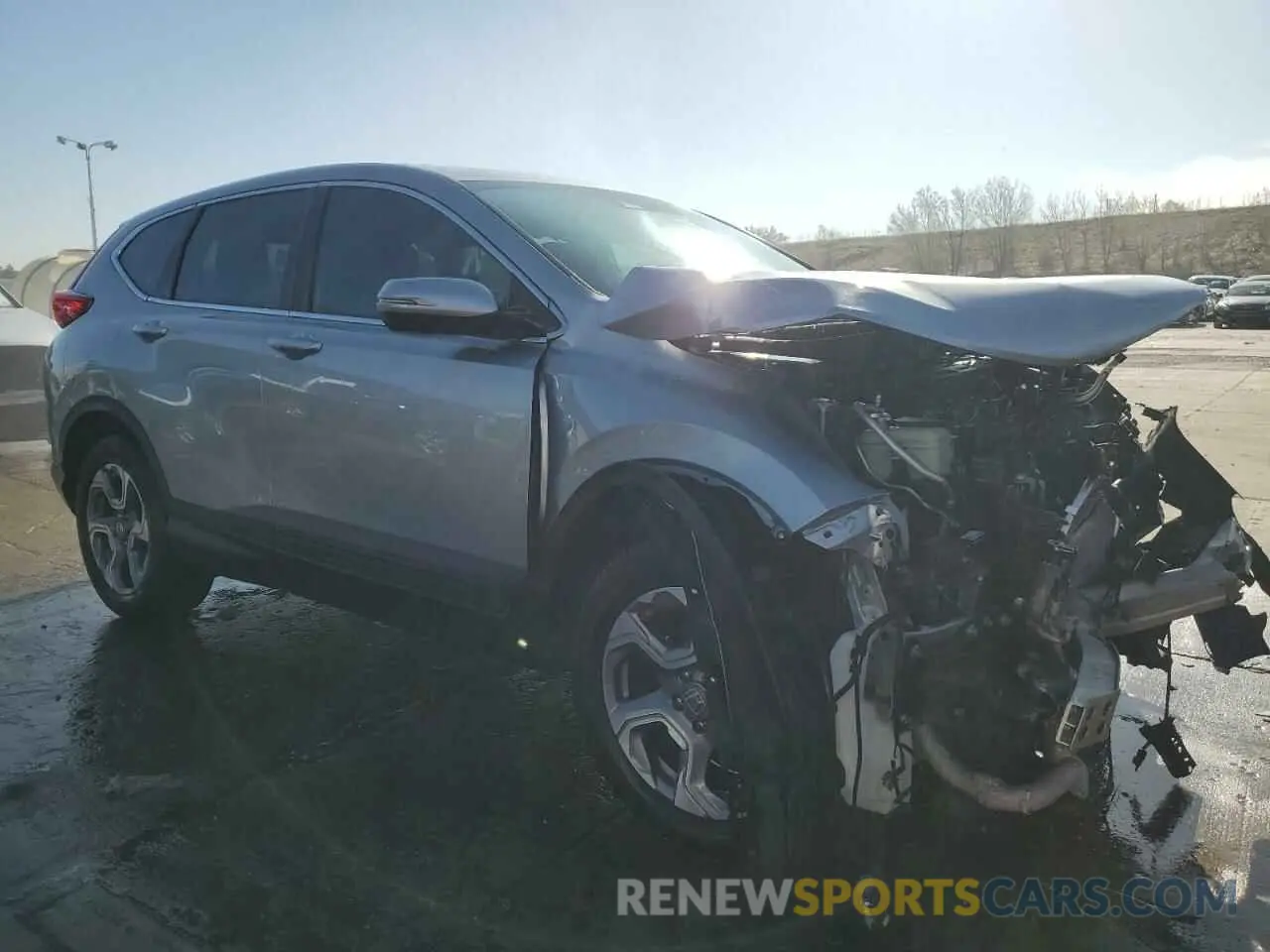 4 fotografías del automóvil dañado 7FARW2H51KE046155 HONDA CRV 2019