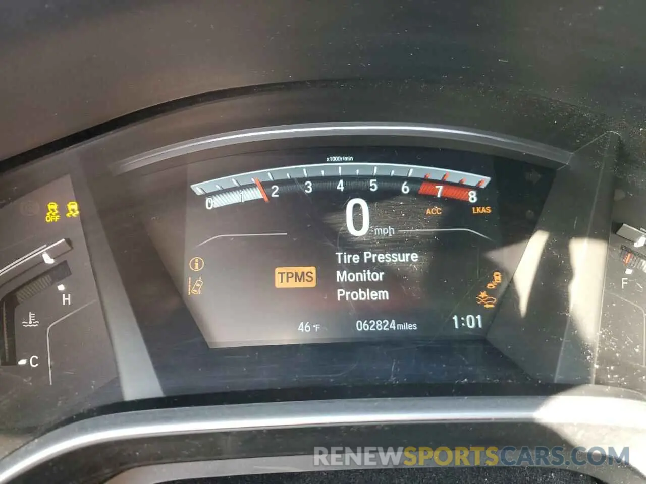 9 fotografías del automóvil dañado 7FARW2H51KE046155 HONDA CRV 2019