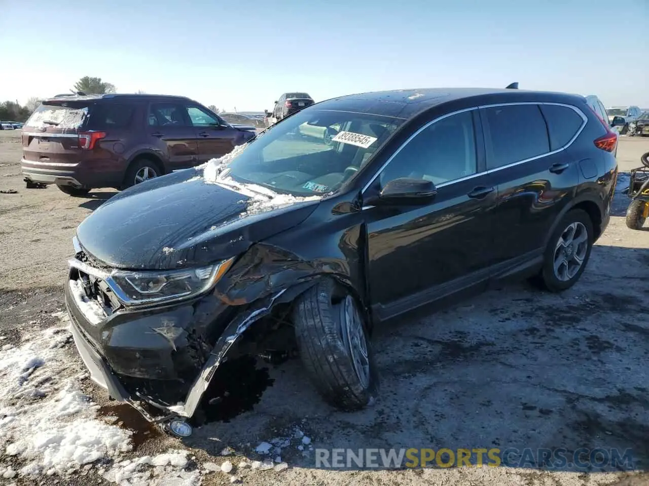 1 fotografías del automóvil dañado 7FARW2H52KE017280 HONDA CRV 2019