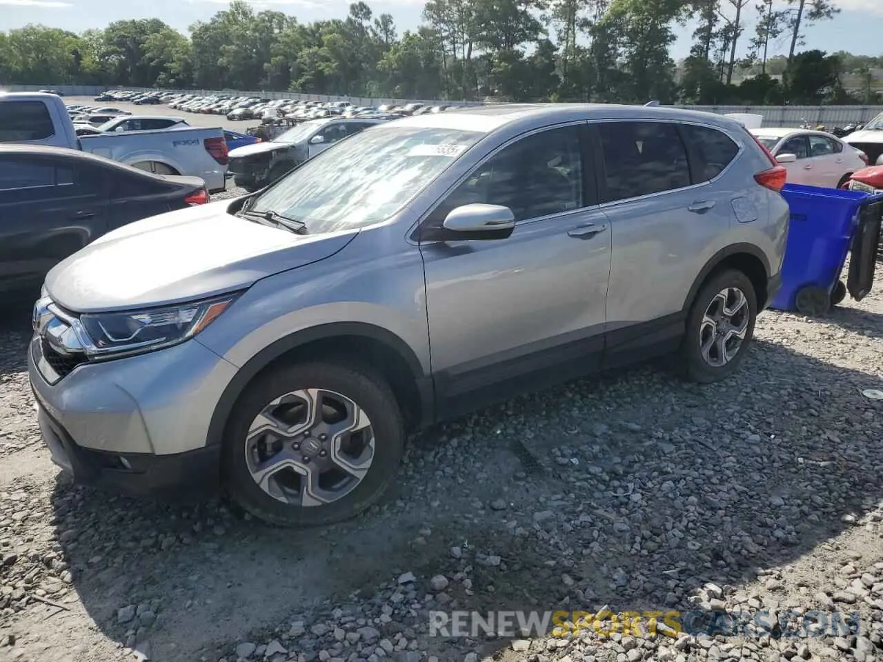1 fotografías del automóvil dañado 7FARW2H52KE048478 HONDA CRV 2019