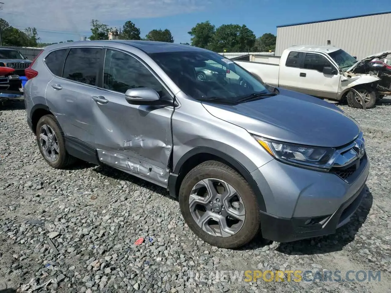 4 fotografías del automóvil dañado 7FARW2H52KE048478 HONDA CRV 2019