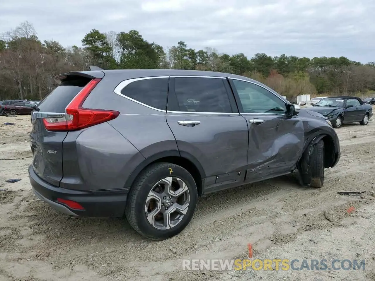 3 fotografías del automóvil dañado 7FARW2H53KE044861 HONDA CRV 2019