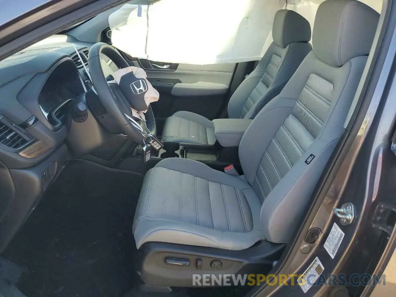 7 fotografías del automóvil dañado 7FARW2H53KE046562 HONDA CRV 2019