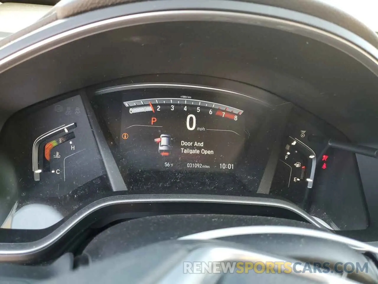 9 fotografías del automóvil dañado 7FARW2H53KE046562 HONDA CRV 2019