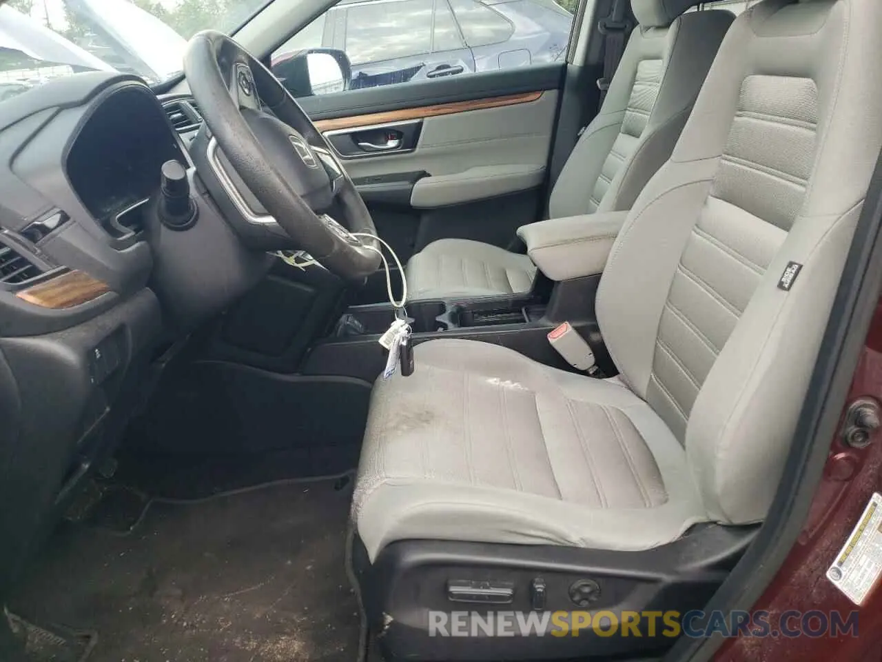 7 fotografías del automóvil dañado 7FARW2H54KE051656 HONDA CRV 2019