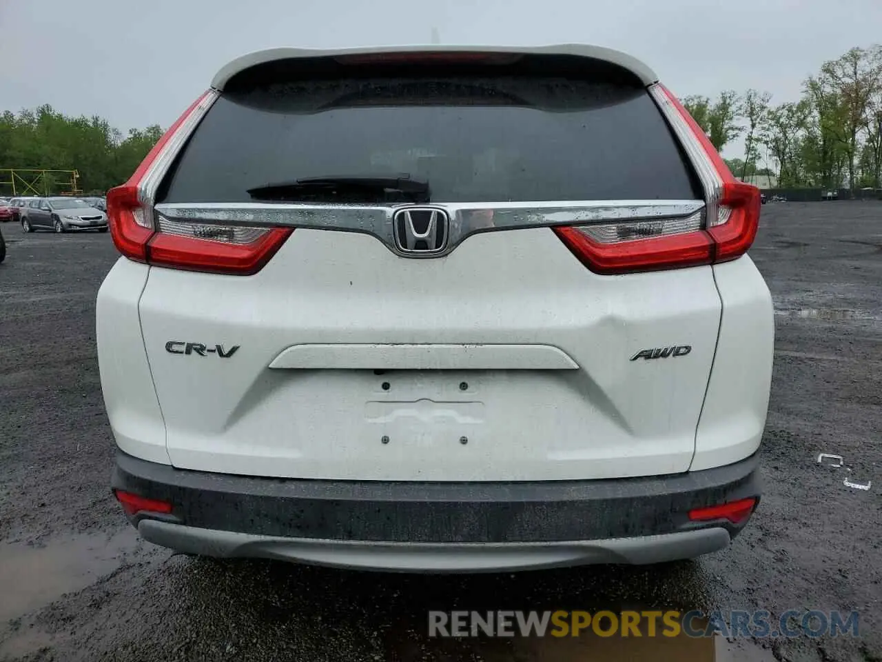 6 fotografías del automóvil dañado 7FARW2H55KE032002 HONDA CRV 2019