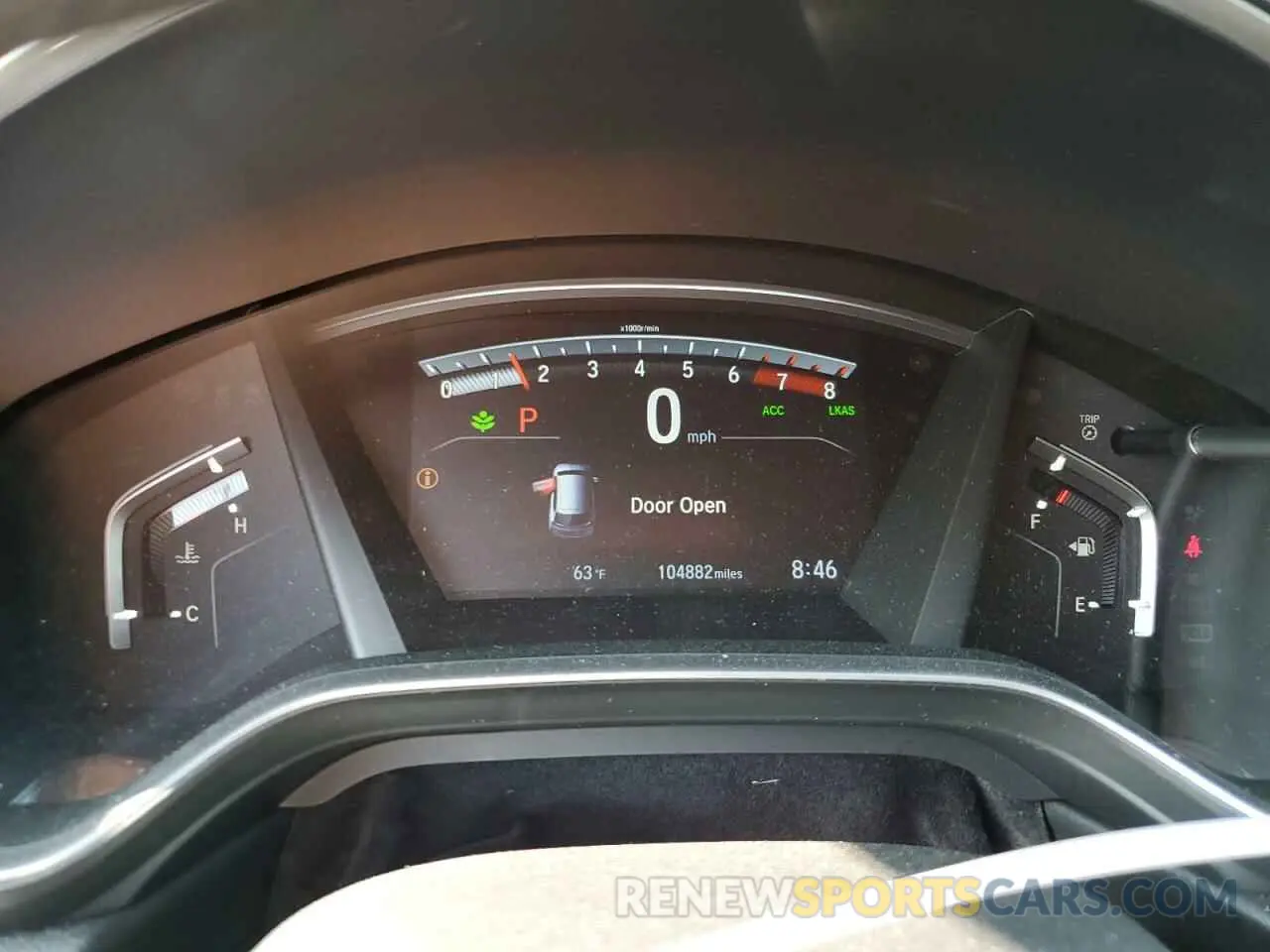 9 fotografías del automóvil dañado 7FARW2H56KE018500 HONDA CRV 2019