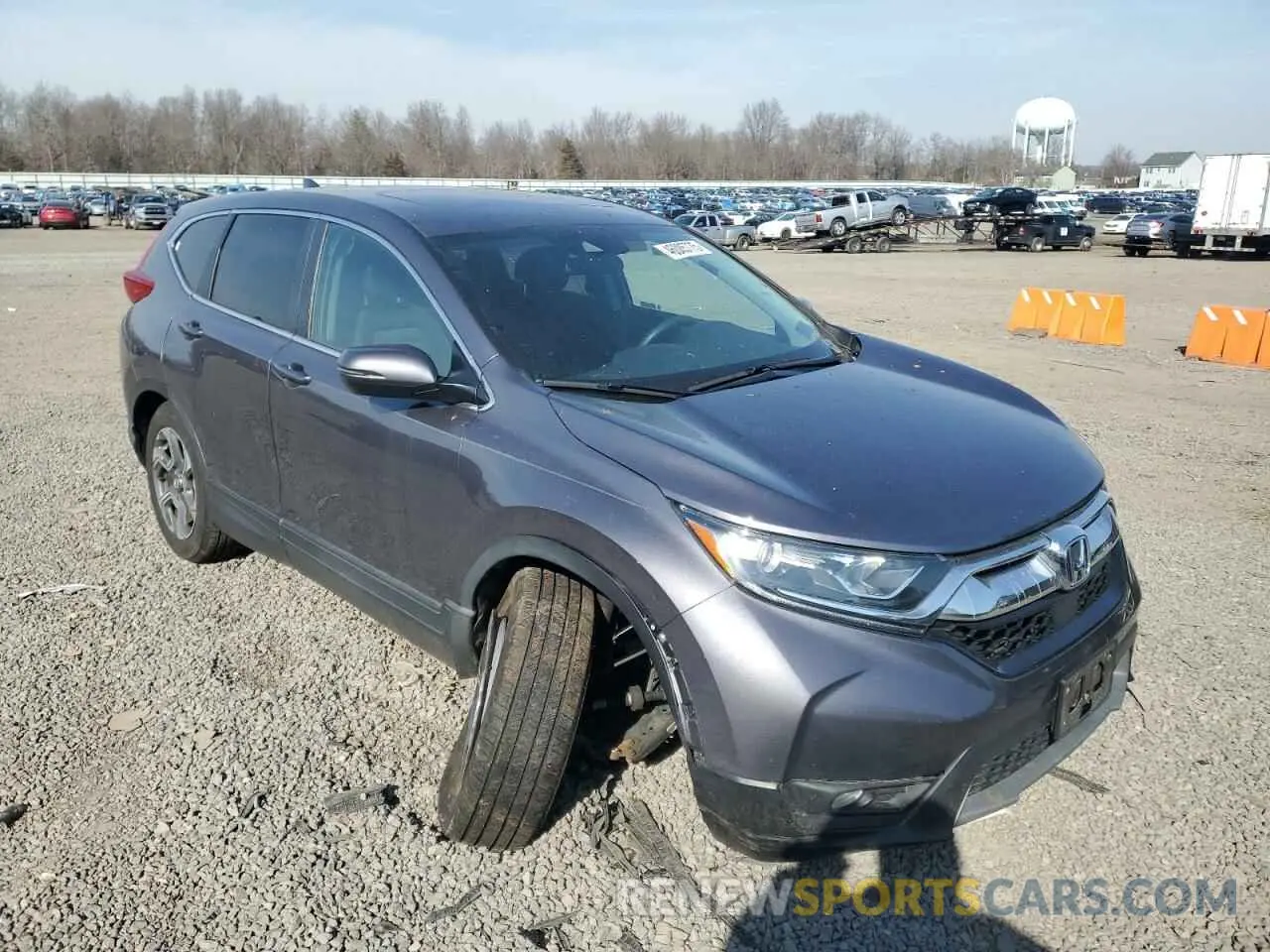 4 fotografías del automóvil dañado 7FARW2H56KE021266 HONDA CRV 2019
