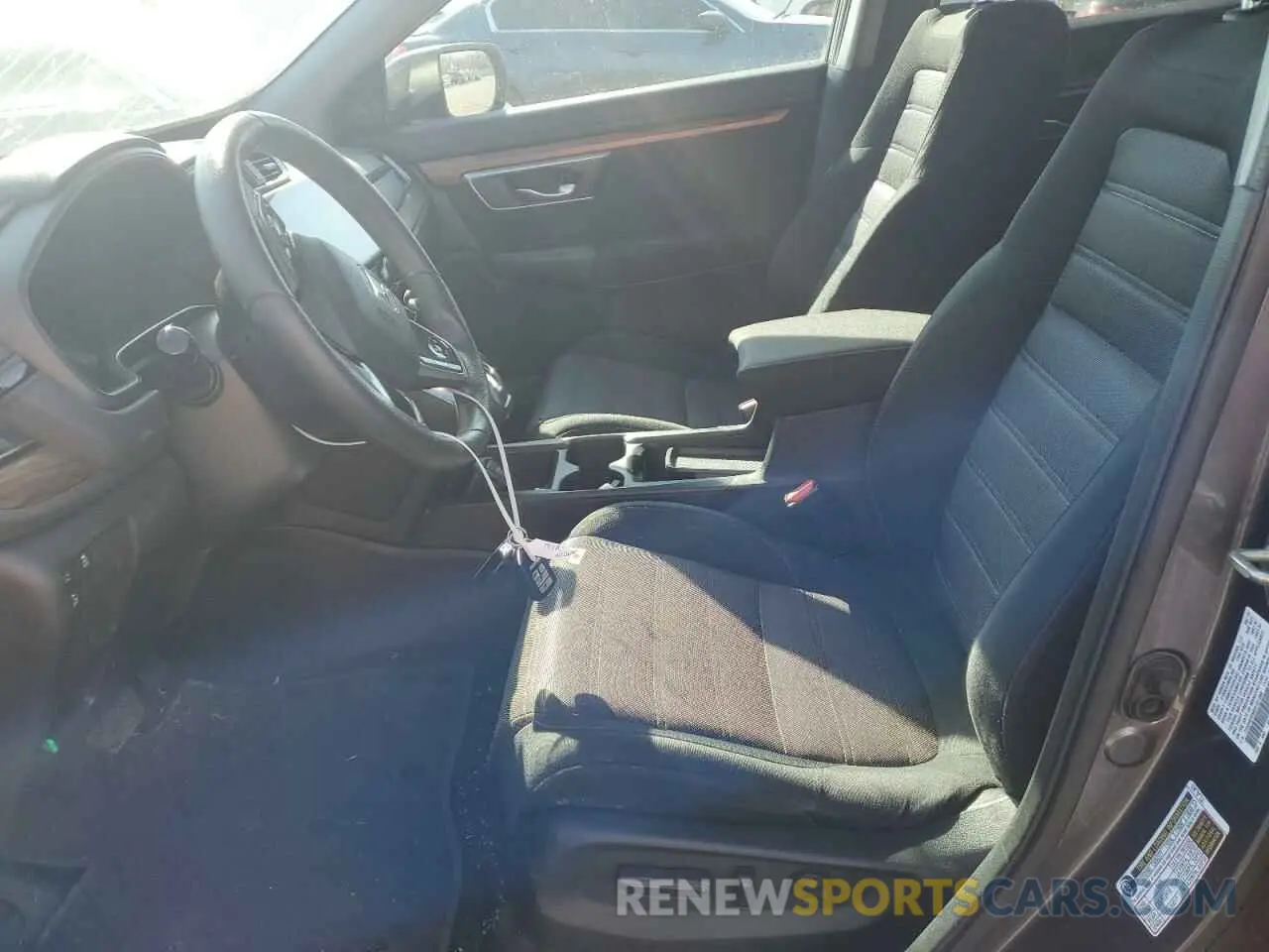 7 fotografías del automóvil dañado 7FARW2H56KE021266 HONDA CRV 2019